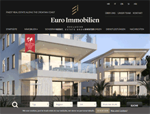 Tablet Screenshot of euro-immobiliennow.de